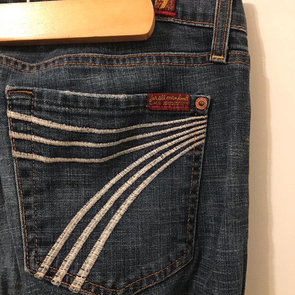 Bootcut 7 brand medium wash jeans